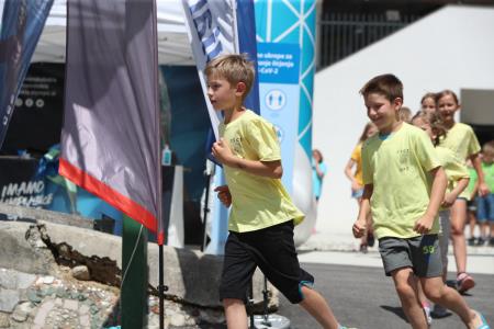 Slovenska bakla na obisku v Lučah